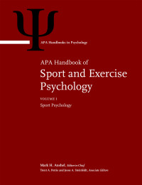 Cover image: APA Handbook of Sport and Exercise Psychology: Volume 1 9781433830402