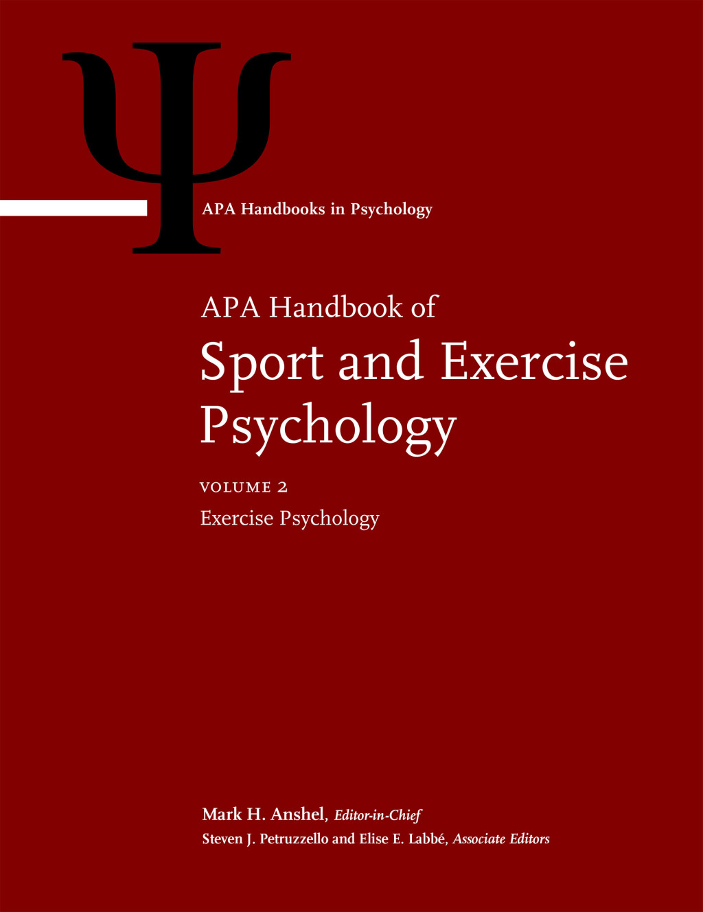 APA Handbook of Sport and Exercise Psychology: Volume 2 Exercise Psychology