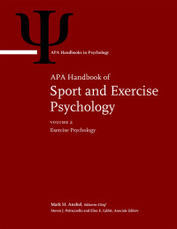 Cover image: APA Handbook of Sport and Exercise Psychology: Volume 2 9781433830419