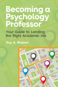 Cover image: Becoming a Psychology Professor 9781433830600