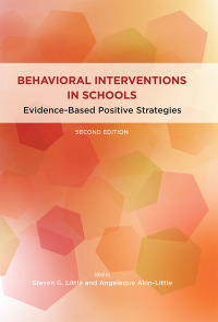 Cover image: Behavioral Interventions in Schools 2nd edition 9781433830143