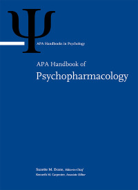 Cover image: APA Handbook of Psychopharmacology 9781433830754