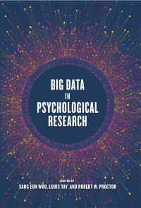Imagen de portada: Big Data in Psychological Research 1st edition 9781433831676