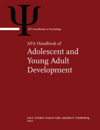 Cover image: APA Handbook of Adolescent and Young Adult Development 9781433833144