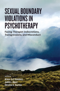 Cover image: Sexual Boundary Violations in Psychotherapy 9781433834608