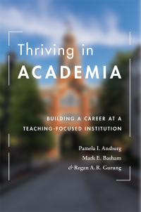 Immagine di copertina: Thriving in Academia 9781433836398
