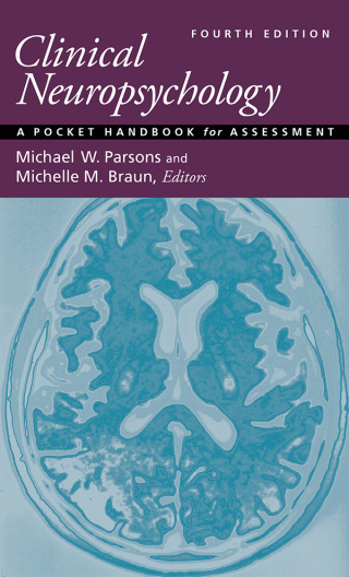Cover image: Clinical Neuropsychology 4th edition 9781433837852