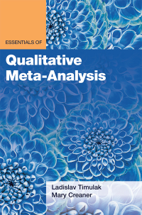 Imagen de portada: Essentials of Qualitative Meta-Analysis 9781433838484