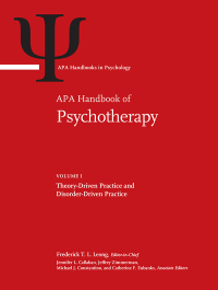 Cover image: APA Handbook of Psychotherapy, Volume 1 9781433839351