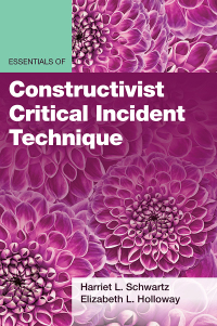 Cover image: Essentials of Constructivist Critical Incident Technique 9781433840500