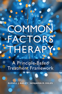 Titelbild: Common Factors Therapy 9781433838873