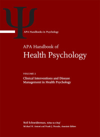 Cover image: APA Handbook of Health Psychology, Volume 2 9781433841743