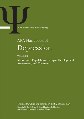 Titelbild: APA Handbook of Depression, Volume 2 9781433845468