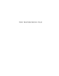 Cover image: The WATERCRESS File 9781434444011