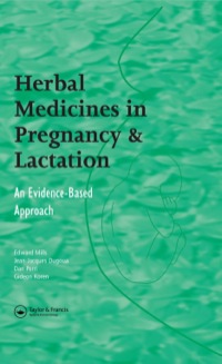 Imagen de portada: Herbal Medicines in Pregnancy and Lactation 1st edition 9780415373920