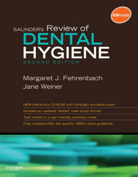 Imagen de portada: Saunders Review of Dental Hygiene 2nd edition 9781416062554
