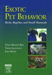 Cover image: Exotic Pet Behavior 9781416000099