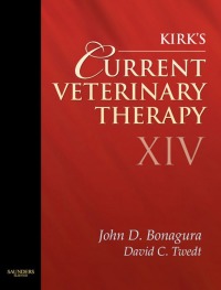Immagine di copertina: Kirk's Current Veterinary Therapy XIV 14th edition 9780721694979
