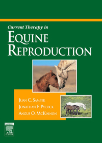 Imagen de portada: Current Therapy in Equine Reproduction 9780721602523