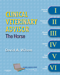 Cover image: Clinical Veterinary Advisor 9781416099796