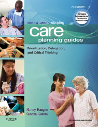 Imagen de portada: Ulrich & Canale's Nursing Care Planning Guides 7th edition 9781437701746