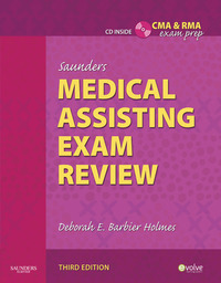 Cover image: Saunders Medical Assisting Exam Review 3rd edition 9781437722369