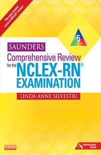 Imagen de portada: Saunders Comprehensive Review for the NCLEX-RN® Examination 5th edition 9781437708257