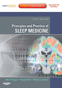 Cover image: Principles and Practice of Sleep Medicine 5th edition 9781416066453