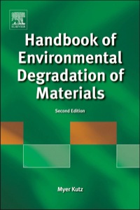 Cover image: Handbook of Environmental Degradation of Materials 2nd edition 9781437734553
