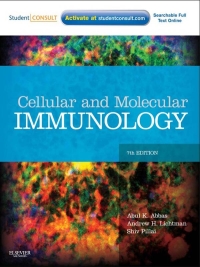 Imagen de portada: Cellular and Molecular Immunology 7th edition 9781437715286