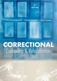 Cover image: Correctional Counseling and Rehabilitation 7th edition 9781422461402