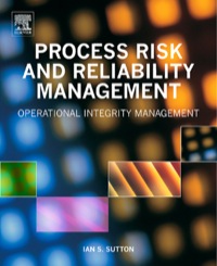 Omslagafbeelding: Process Risk and Reliability Management 9781437778052