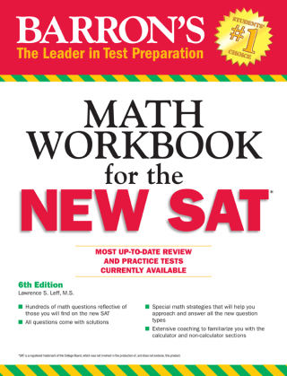 Cover image: Math Workbook for the NEW SAT 6th edition 9781438006215
