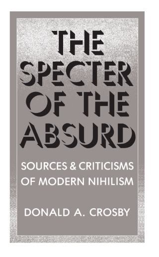 Cover image: The Specter of the Absurd 9780887067204