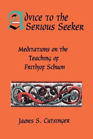 Cover image: Advice to the Serious Seeker 9780791432501