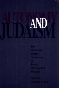 Titelbild: Autonomy and Judaism 9780791412091