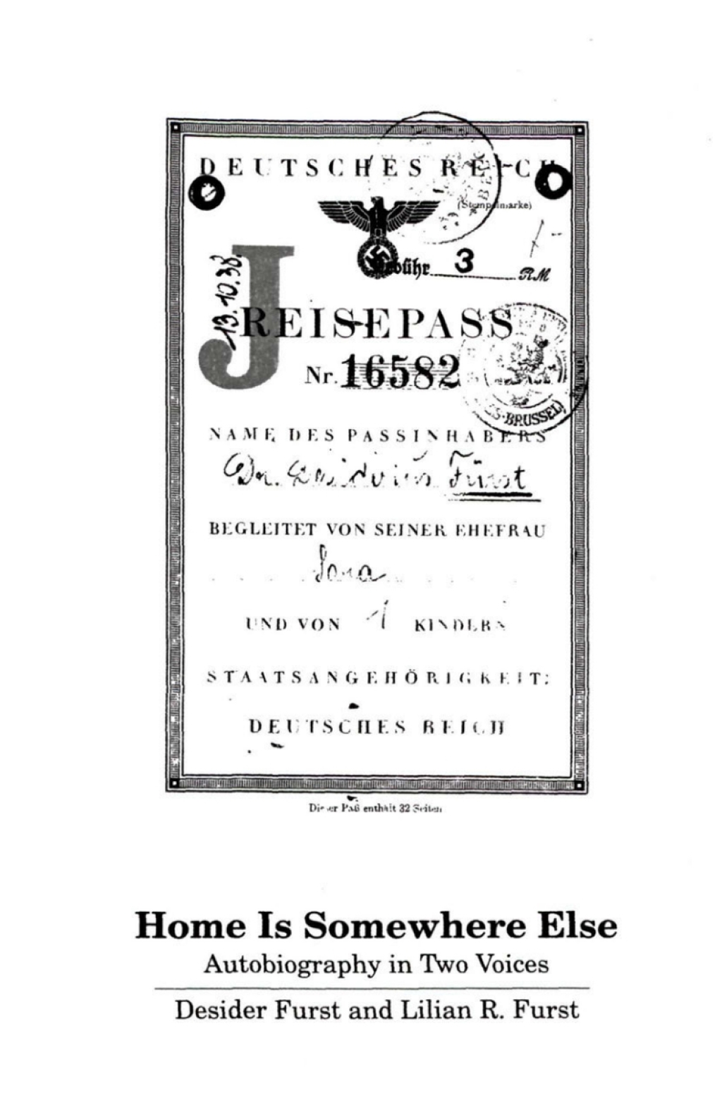Home Is Somewhere Else Autobiography in Two Voices