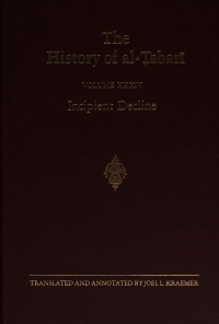 Cover image: The History of al-Ṭabarī Vol. 34 9780887068751