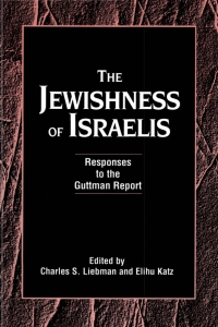 Cover image: The Jewishness of Israelis 9780791433065