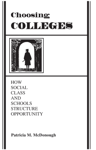 Cover image: Choosing Colleges 9780791434789