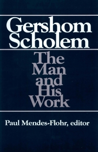 Cover image: Gershom Scholem 9780791421260