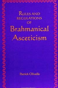 Imagen de portada: Rules and Regulations of Brahmanical Asceticism 9780791422847