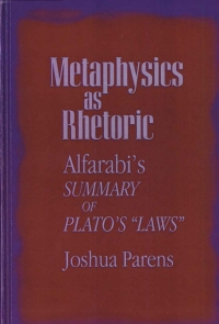 Cover image: Metaphysics as Rhetoric 9780791425749