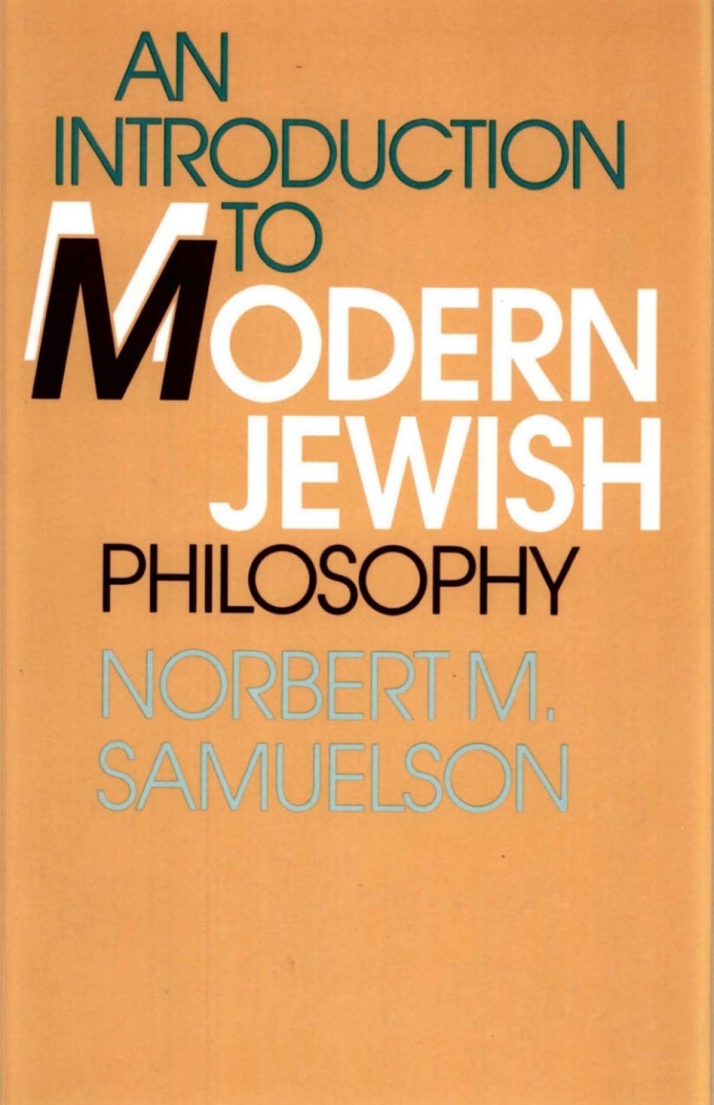 An Introduction to Modern Jewish Philosophy