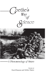 Imagen de portada: Goethe's Way of Science 9780791436813