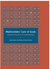 Cover image: Maimonides' Cure of Souls 9781438427461