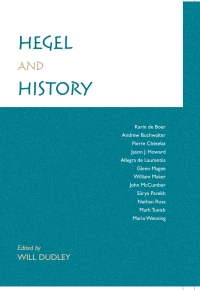 Cover image: Hegel and History 9781438429090