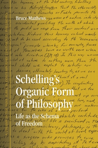 Cover image: Schelling's Organic Form of Philosophy 9781438434117