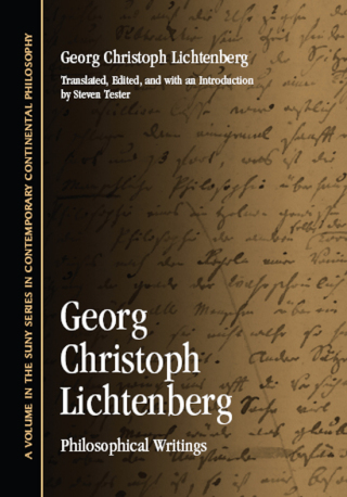 Cover image: Georg Christoph Lichtenberg 9781438441962