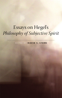 Cover image: Essays on Hegel's Philosophy of Subjective Spirit 1st edition 9781438444451
